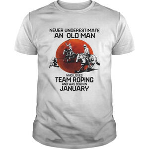 Never Underestimate An Old Man Who Loves Team t-shirt